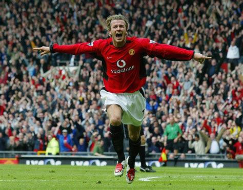 did david beckham play for manchester united